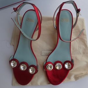 Francis Valentine Shoes Red Size 6.5